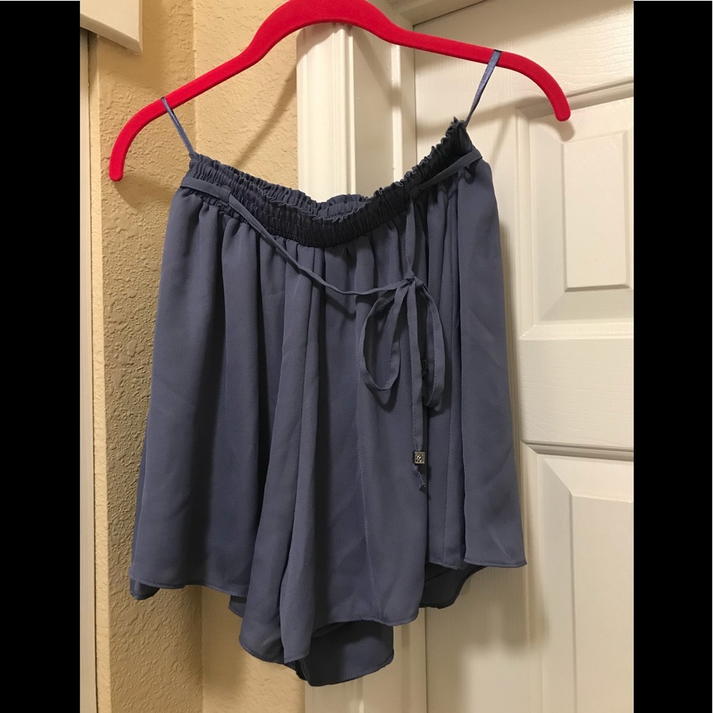 She + Sky flowy shorts-periwinkle NWT!!